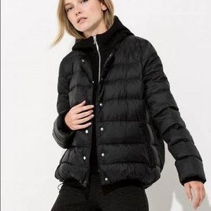 Kit & Ace  | Down Puffer Black Jacket Detachable Hood Dickey 4